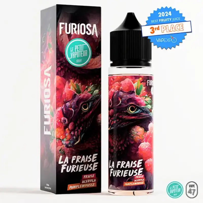 La Fraise Furieuse FURIOSA | L'atelier du vapothicaire La Fraise Furieuse FURIOSA | L'atelier du vapothicaire